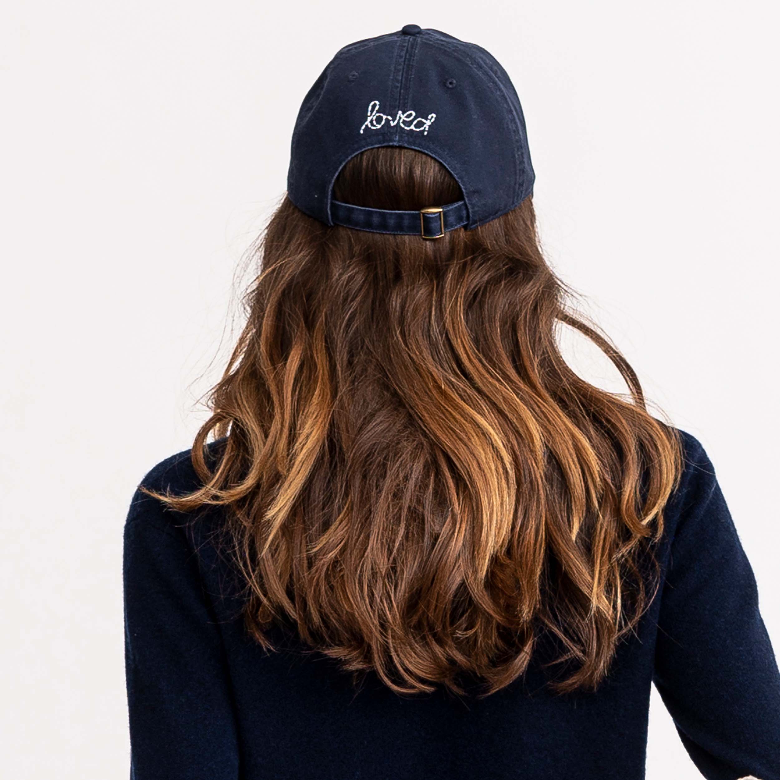 Baseball Hat Heart Patch