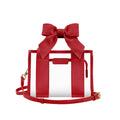 Clear Stadium Bag with Bow