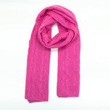 Cable Cashmere Wrap