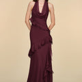Marisol Cowl Neck Gown