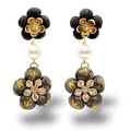 Gucci Gold Bumblebee Chandelier Earrings