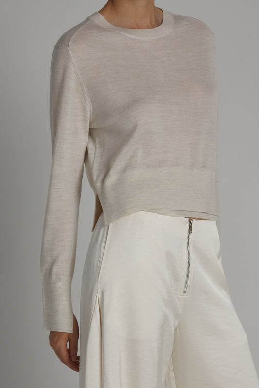 Elodie Layered Crewneck Knit