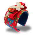 Gucci Flora Butterfly Cuff Bracelet