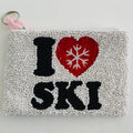 I love Ski Coin Purse