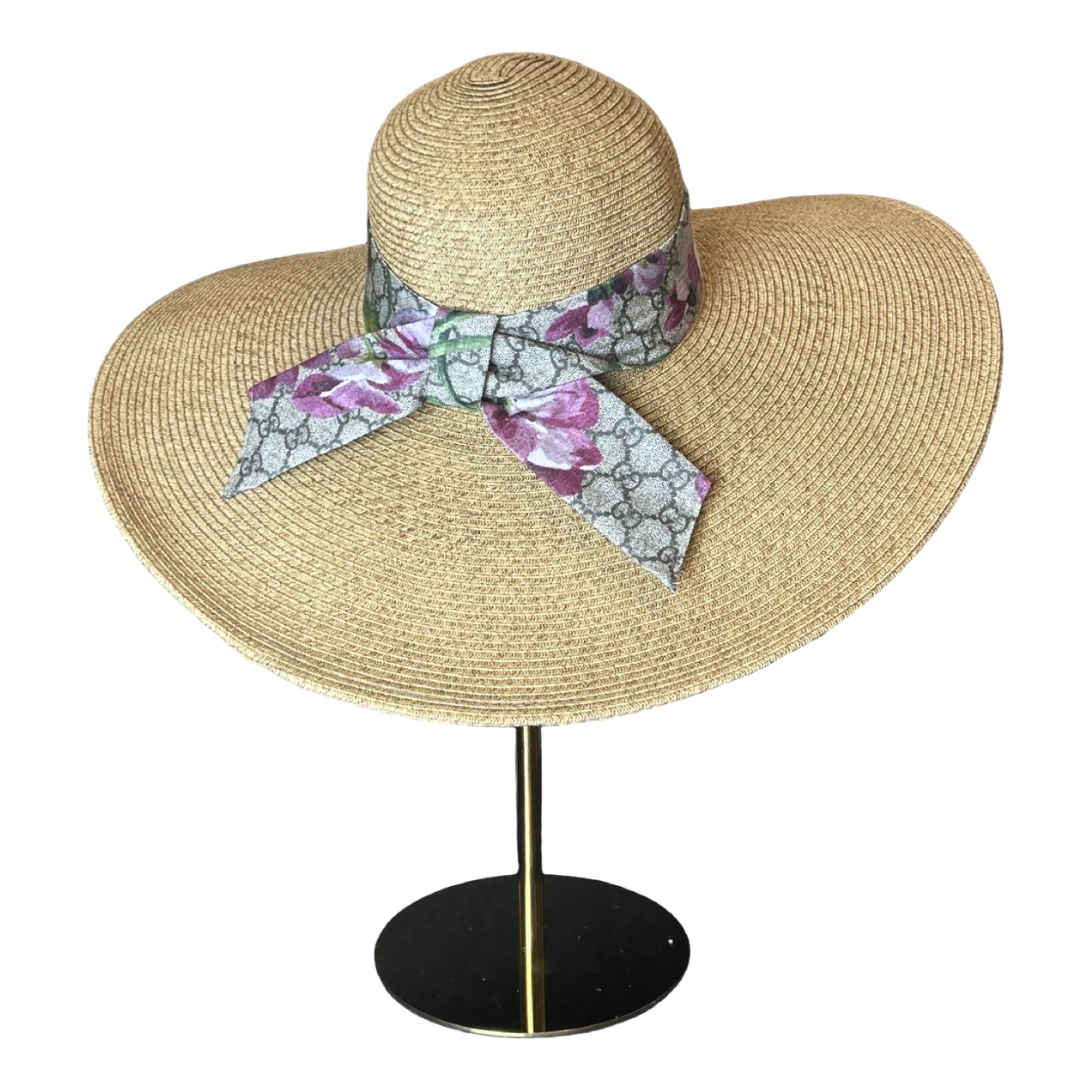 Gucci Pink Perfect Straw Hat