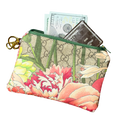 Gucci GG Bouquet Vintage Silk Scarf Keychain Bag