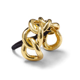 Chain Pony Cuff: 14K Gold Plate
