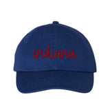 Indiana (IU) Embroidered Hat
