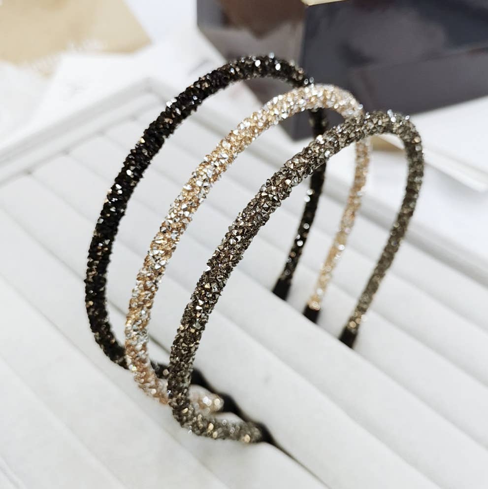 Rhinestone Skinny Headband