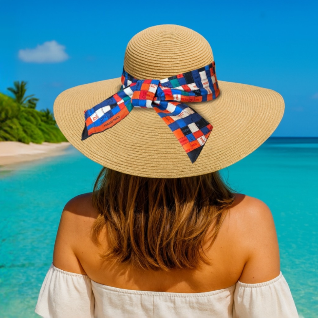 Hermes Vintage Scarf Hat