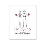 "PICKLEBALL PARTNER" ANYTIME CARD: SINGLE