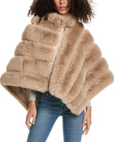 Asymmetrical Zip Poncho