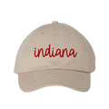 Indiana (IU) Embroidered Hat