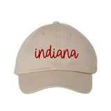 Indiana (IU) Embroidered Hat