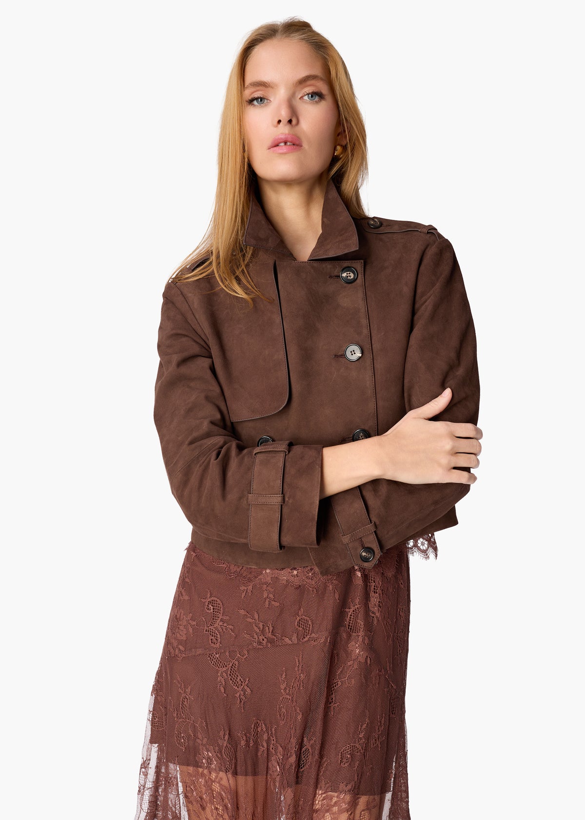Saskia Suede Jacket
