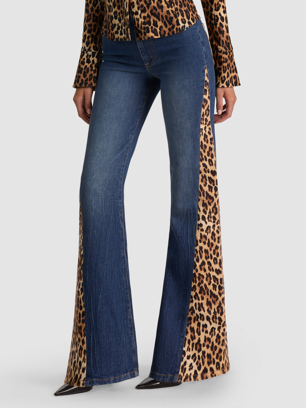 Georgetta Leopard Jean