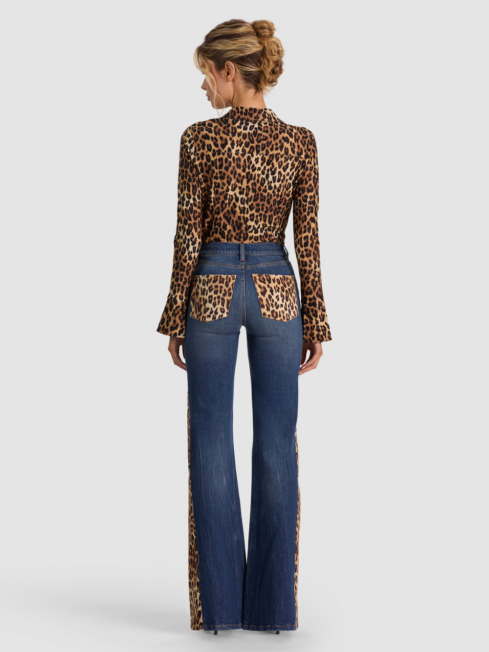 Georgetta Leopard Jean