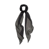 "Petal Veil" Silk Chiffon Neck Scarf