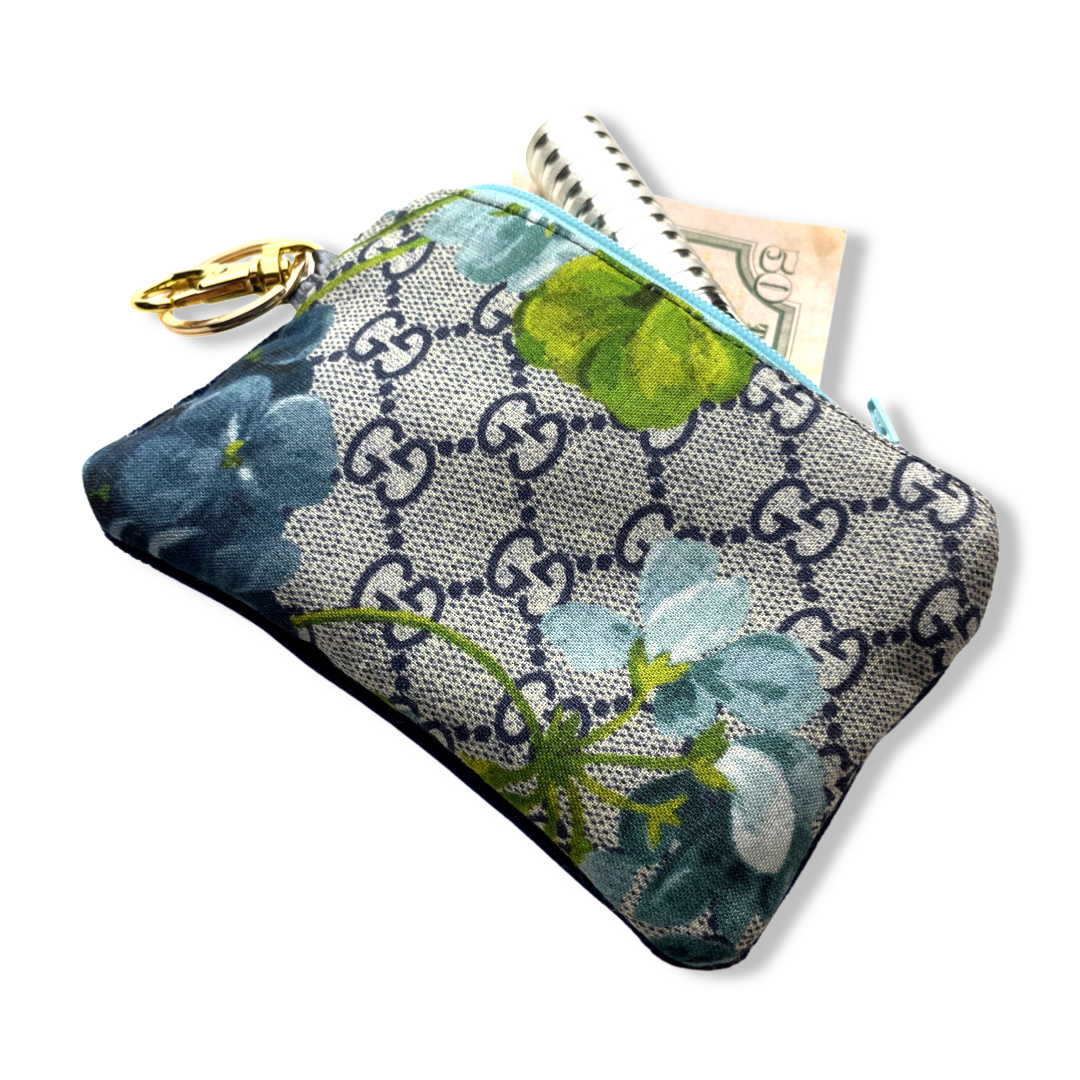 Gucci Logo Silk Scarf Keychain Bag