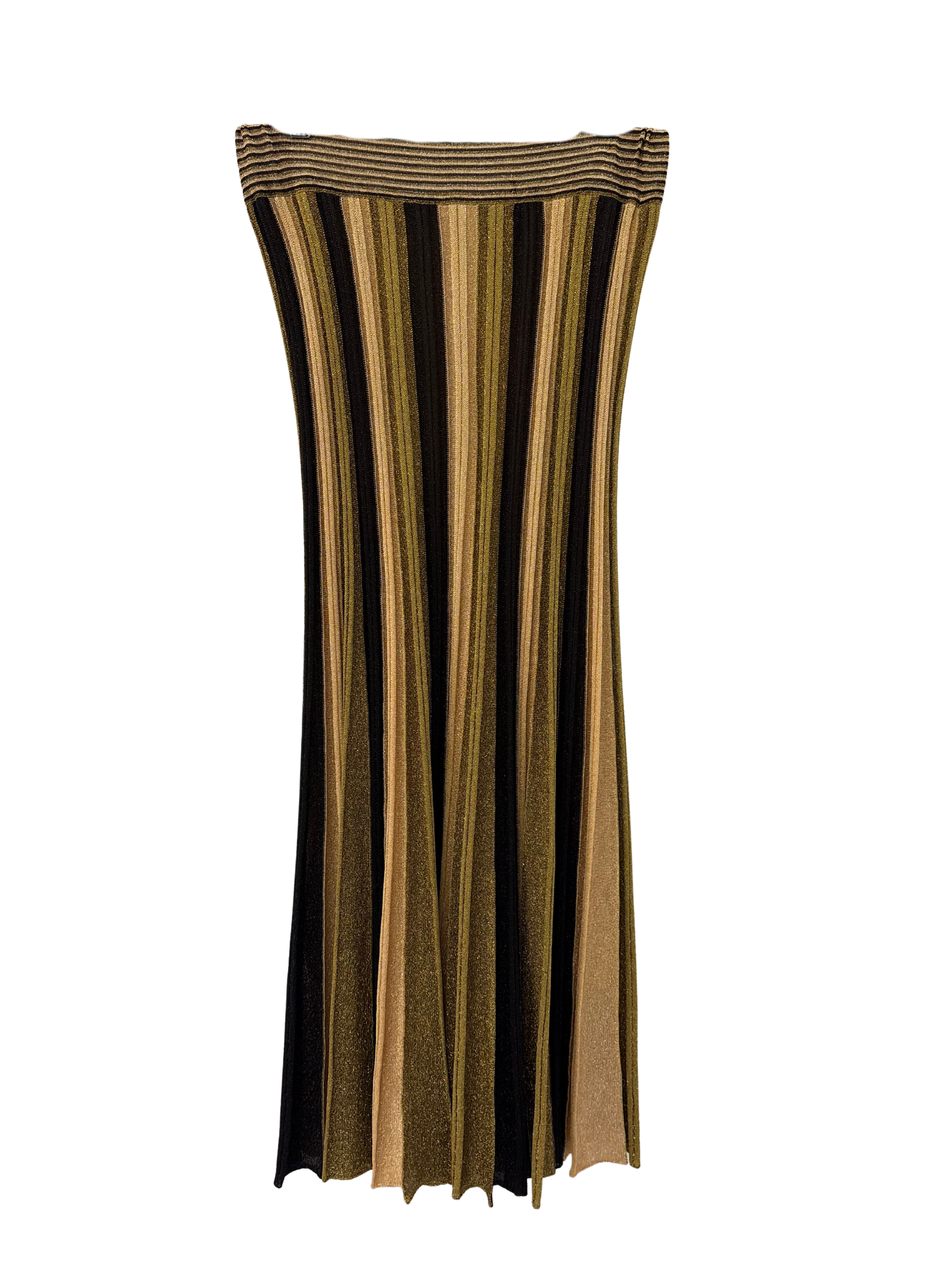 Gala Long Pleated Skirt