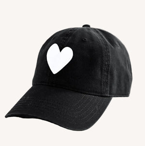 Baseball Hat Heart Patch