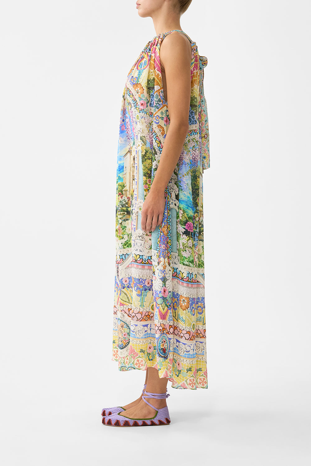 DRAWSTRING DRESS