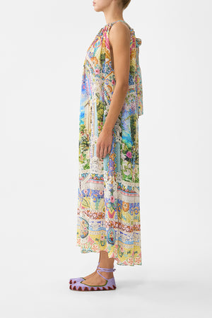 DRAWSTRING DRESS