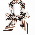 Leatherology Silk Skinny Scarf
