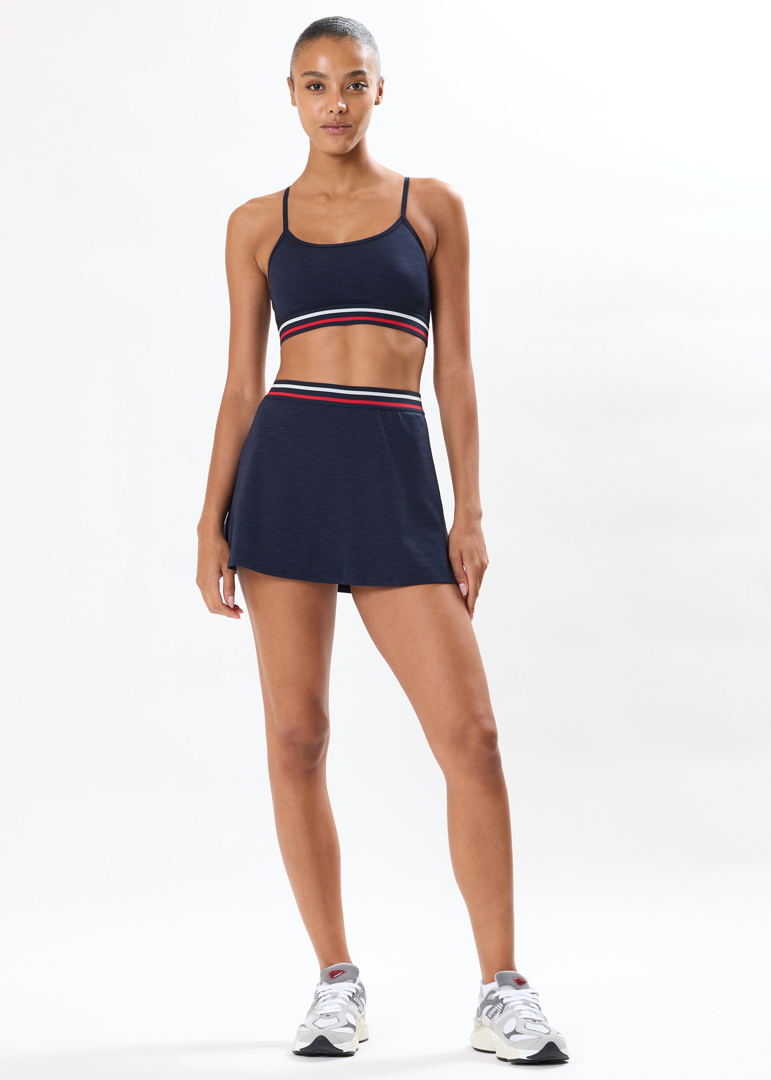 KAIA ACTIVE RIB SKORT
