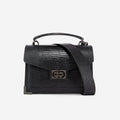 Small Emily Bag in Lizard Effect Leather