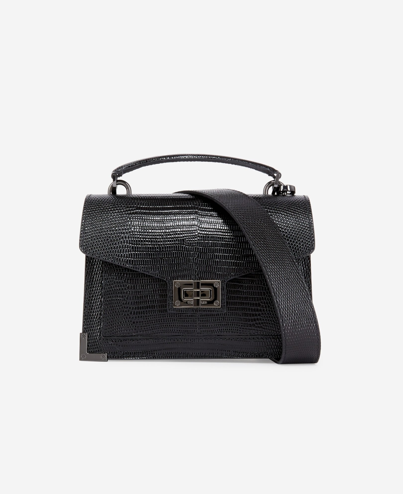 Small Emily Bag in Lizard Effect Leather