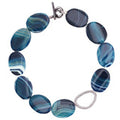 Blue Agate Necklace