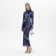 Sequin Midi Dress