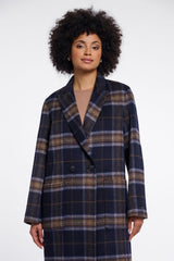 Reversible Check Coat