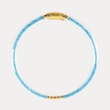 Apatite Luxe Bangle - Serenity Prayer