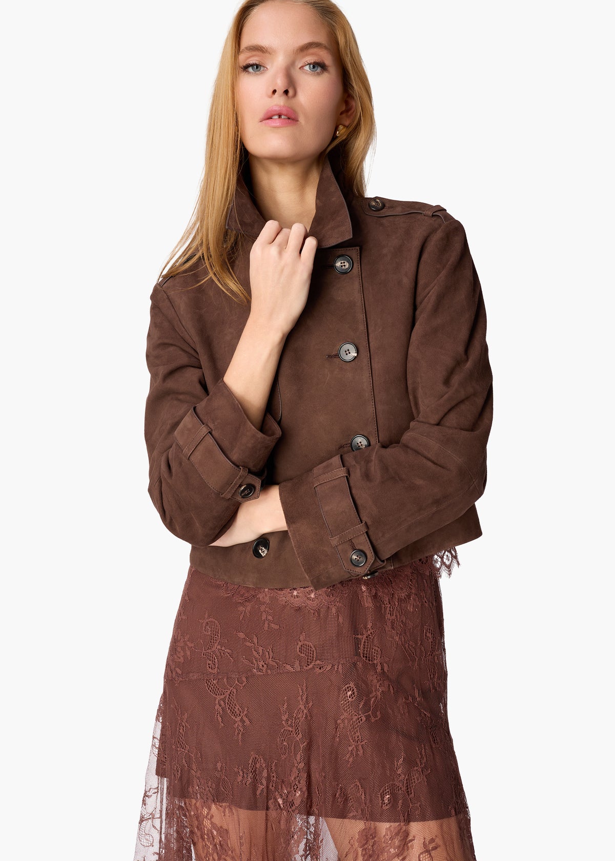 Saskia Suede Jacket