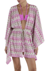 RADIANT PINK ZIGZAG