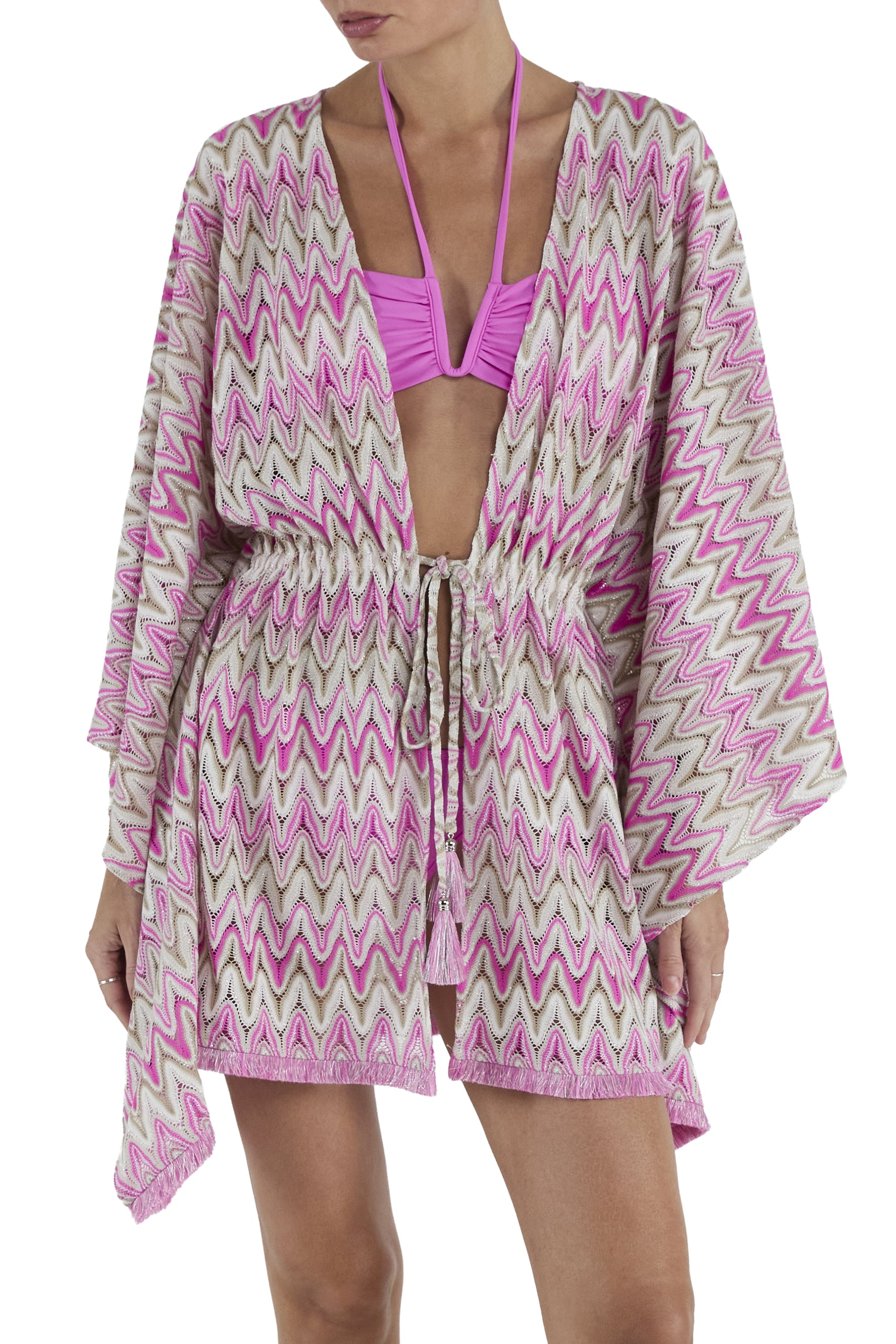 RADIANT PINK ZIGZAG
