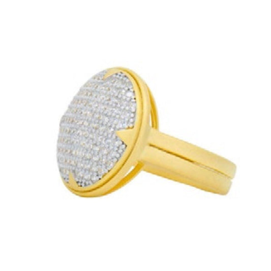 Signature Times Square Pavé Cocktail Ring