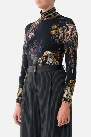 JERSEY TURTLENECK