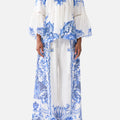 WIDE LEG TROUSER WITH FRONT POCKETS