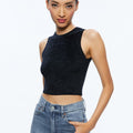 Amity Sleeveless Cropped Tank