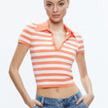 Martha Striped Polo