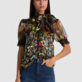 Brentley Tie Blouse