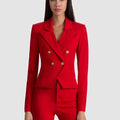 Sable Cropped Blazer