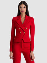Sable Cropped Blazer
