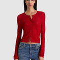 Carson Pointelle Cardigan