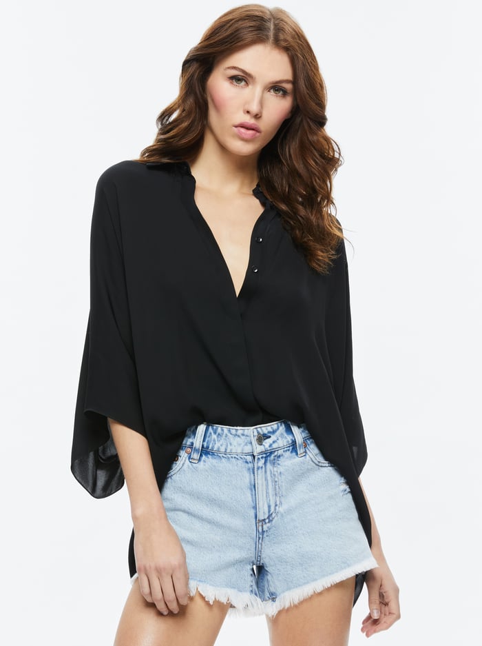 Deanne Button Down Blouse