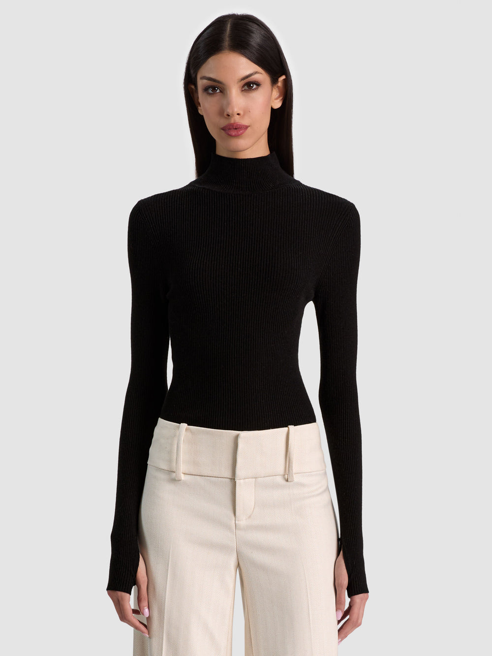 Roberta Ribbed Turtleneck
