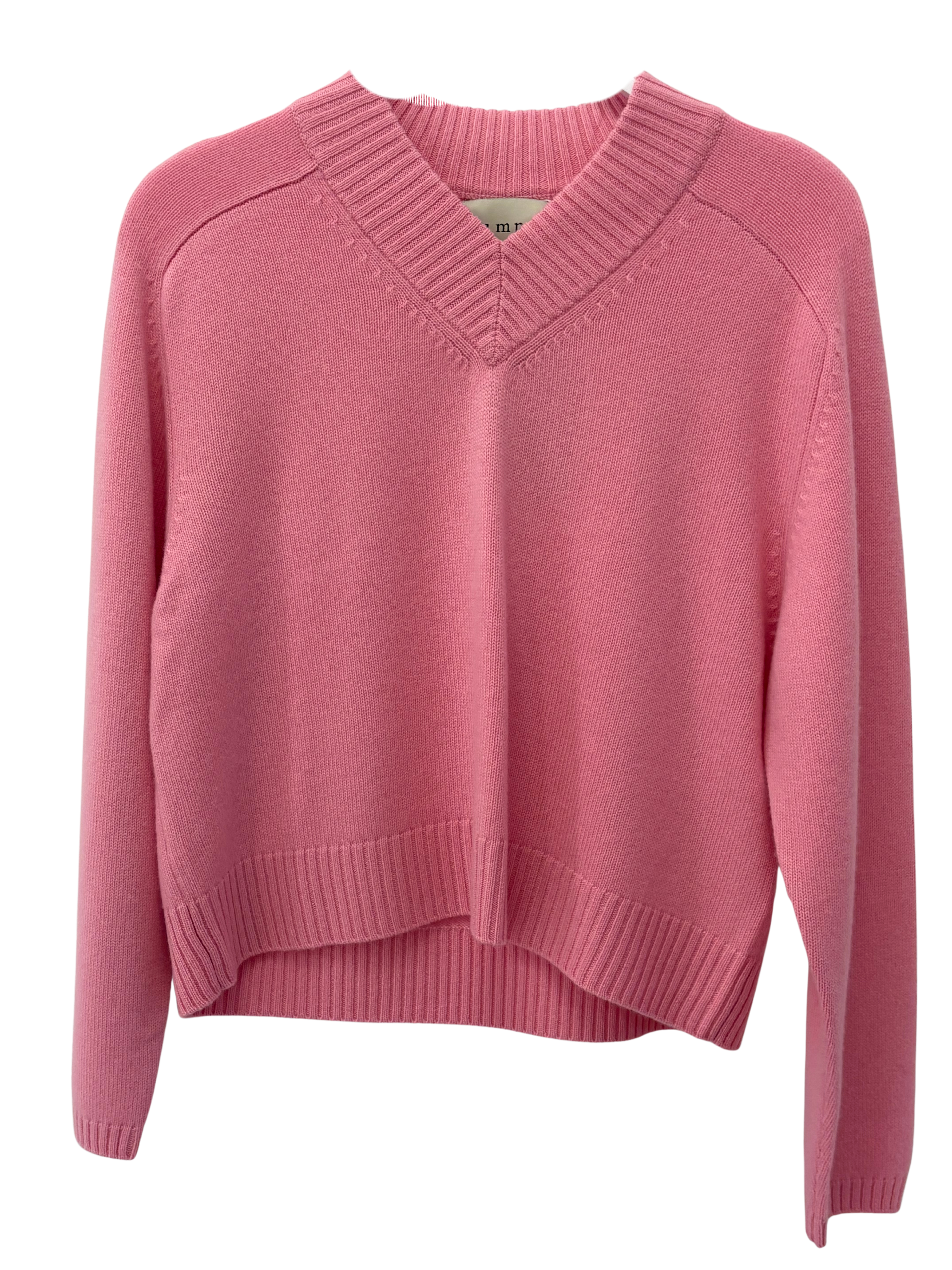 100% Cashmere Oversized Vee